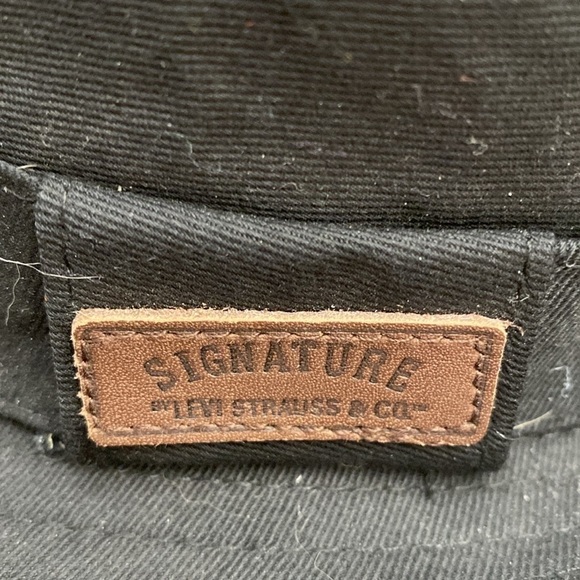 2 Fedora Hats brown/black. Pinch style Levi’s Strauss co. Cotton - Picture 7 of 12